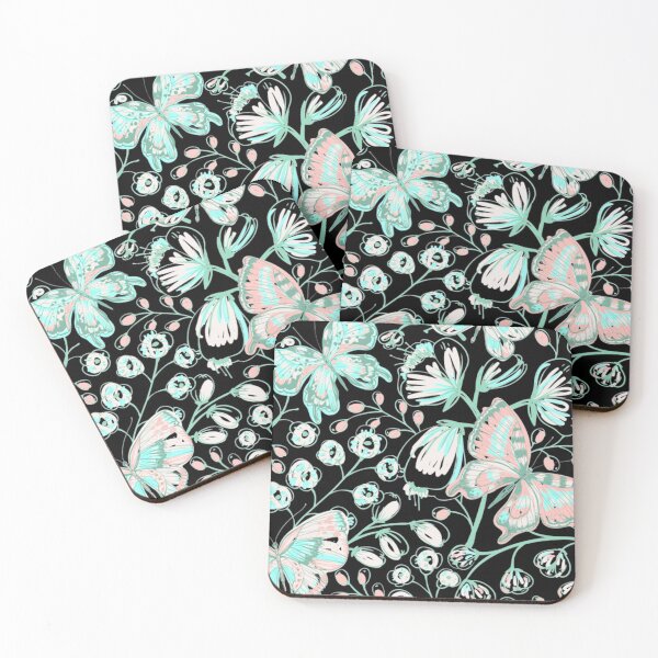 Item preview, Butterfly Floral Pattern designed and sold by ryaneliz91.