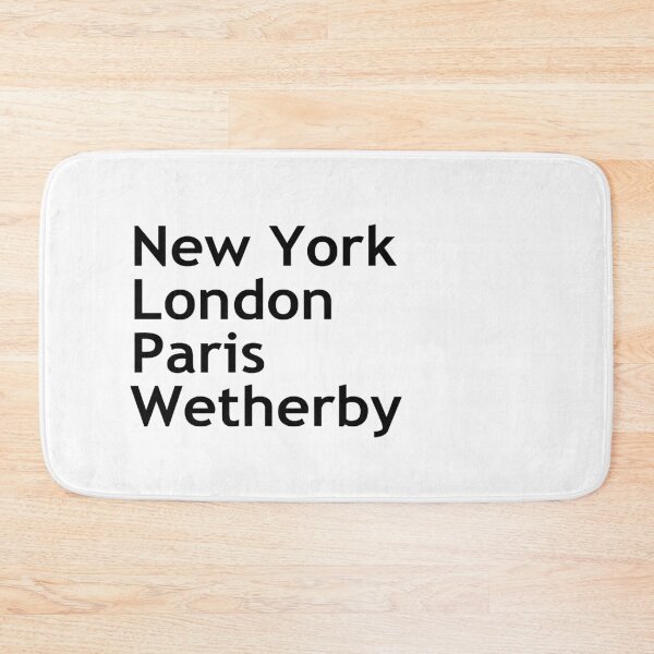 Item preview, New York London Paris Wetherby designed and sold by SpottedDick.