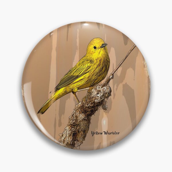 Item preview, Yellow Warbler (Painterly effect) designed and sold by Patty Doublet Photography.