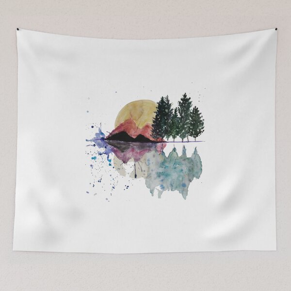 Item preview, The Mountains meet the Sea designed and sold by JulliaZeleskey.