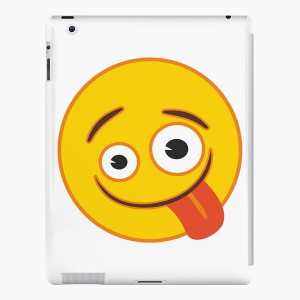 Zany Face Emoji iPad Snap Case