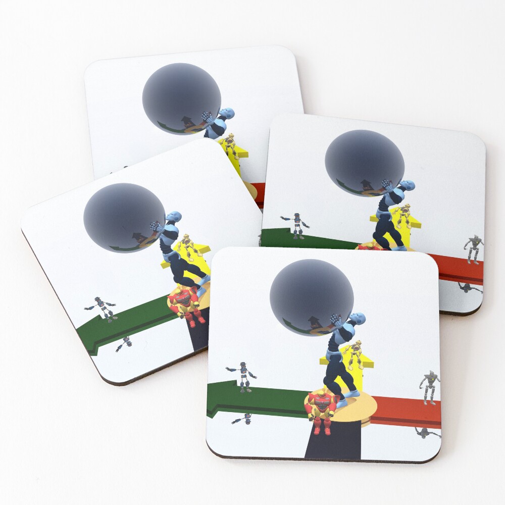 Item preview, Coasters (Set of 4) designed and sold by PeterBlake.