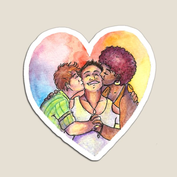 Today (Even Polyamorous) Love Wins Magnet