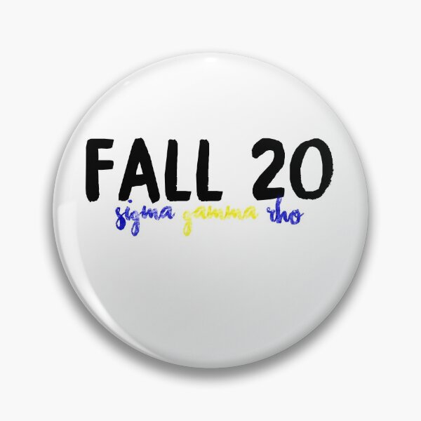 Item preview, Fall 20 Sigma Gamma Rho - Greek Lifestyle Shop designed and sold by GLifestyle.