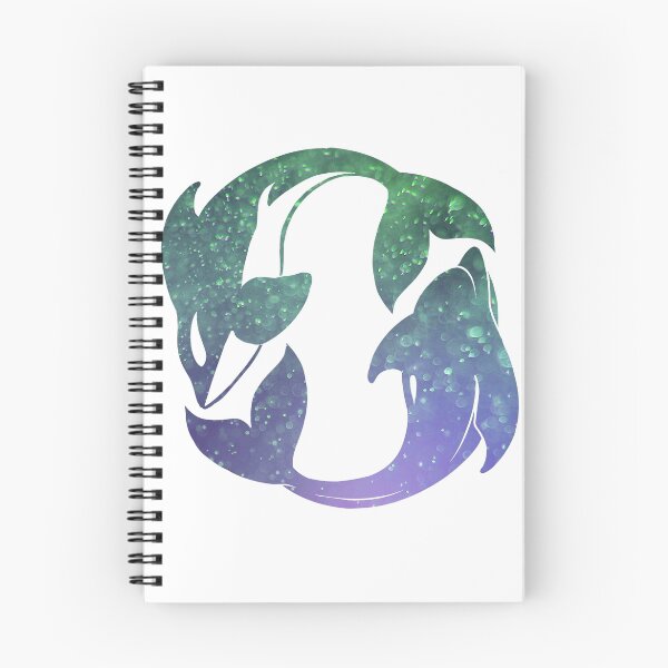 Item preview, Swim Free Whale and Dolphin designed and sold by TeaSkull Art.