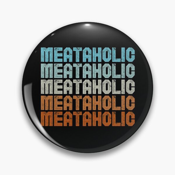 Item preview, Vintage Meataholic Retro Carnivore Meat Eater designed and sold by inkedtee.