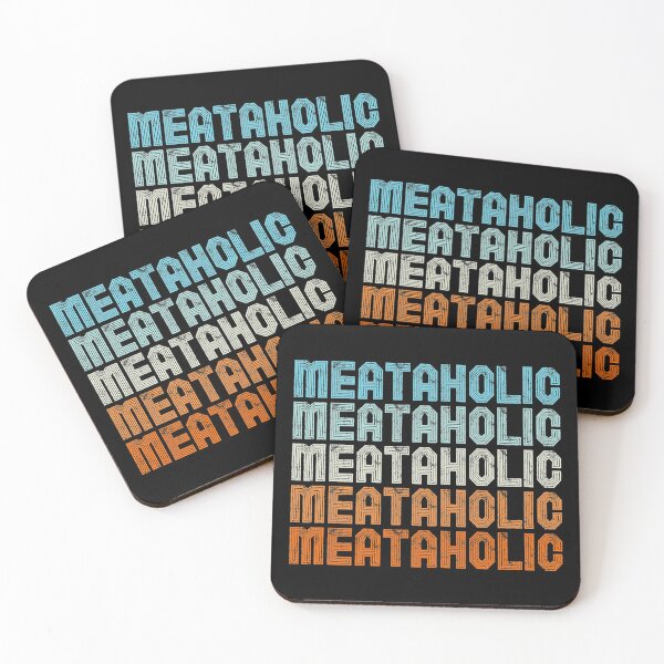 Item preview, Vintage Meataholic Retro Carnivore Meat Eater designed and sold by inkedtee.
