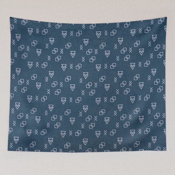 Item preview, Overlapping Triangle Square and X Shape Pattern Design designed and sold by Andrew Crandall.