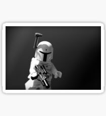 Mandalorian Hustle Sticker