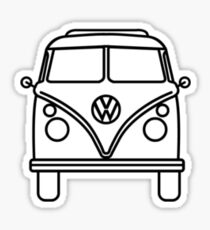 VW Wagon Front* Sticker