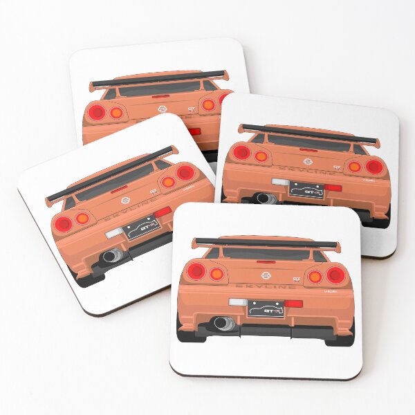 Item preview, R34 GTR (Coral) designed and sold by VenZolic.