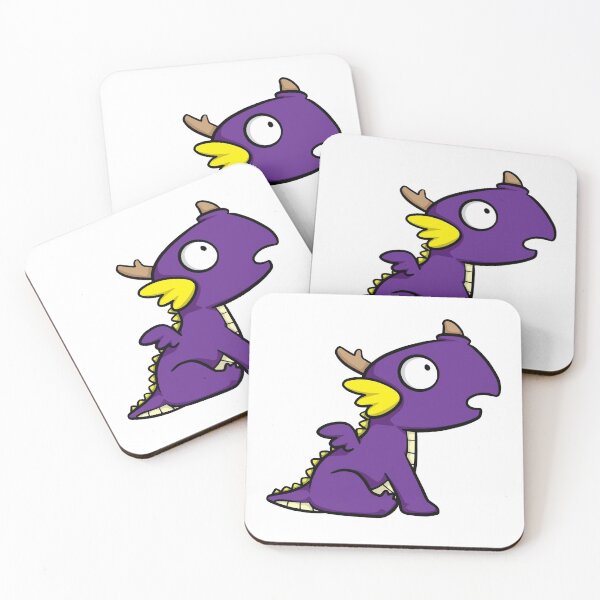 Item preview, Cute baby purple dragon designed and sold by maipadpro.