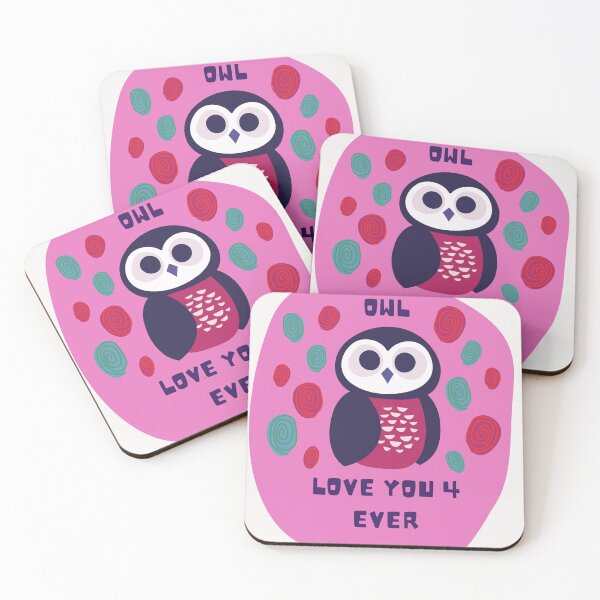 Item preview, Romantic message for the owl loving partner designed and sold by TimeForDesign.