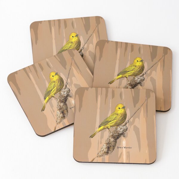Item preview, Yellow Warbler (Painterly effect) designed and sold by Patty Doublet Photography.