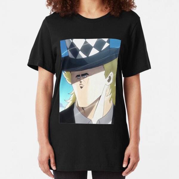 JoJo s Bizarre Adventure Speedwagon meme Slim Fit T-Shirt