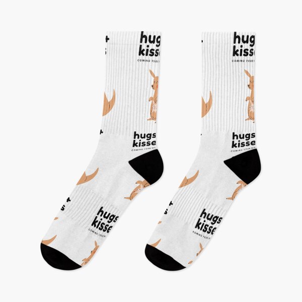 Item preview, Hug's and Kisses Coming Your Way Kangaroo designed and sold by ModernDesign101.