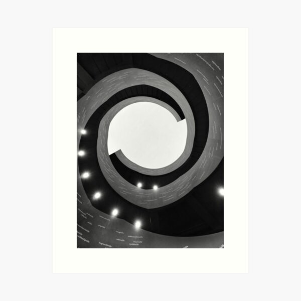 Item preview, Helsinki Central library Oodi Art Print Poster vol.2, Finland Photography, Architecture Print designed and sold by vororoshop.