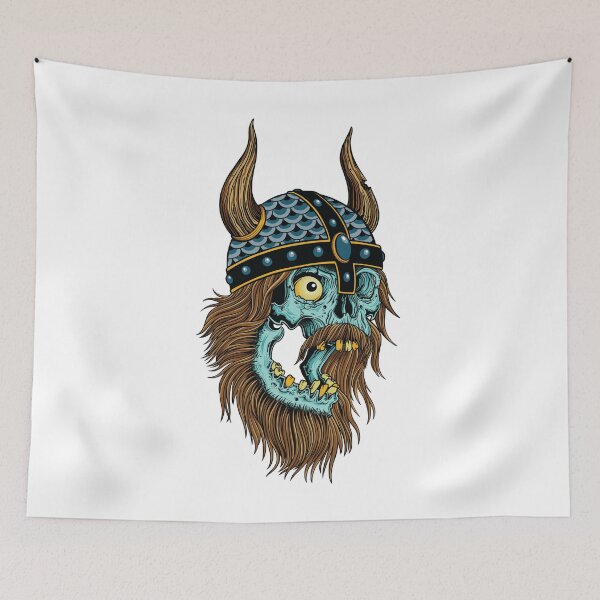 Item preview, Viking Skull designed and sold by SevenRelics.