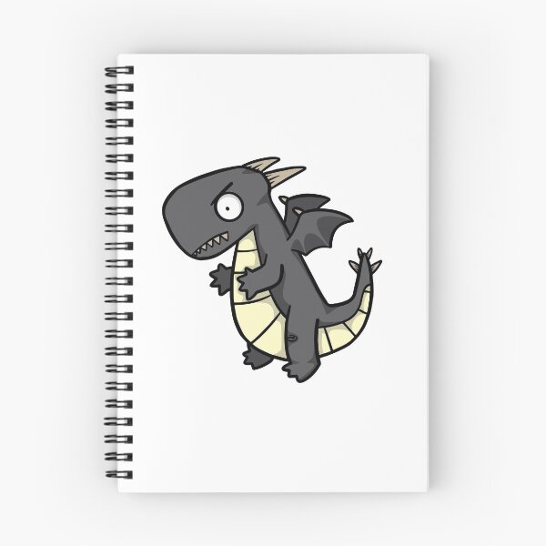 Item preview, Cute baby black dragon cartoon stlye designed and sold by maipadpro.