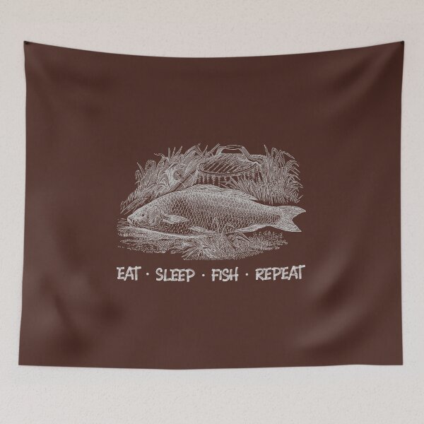 Item preview, Eat, Sleep, Fish, Repeat designed and sold by JodyzDesigns.