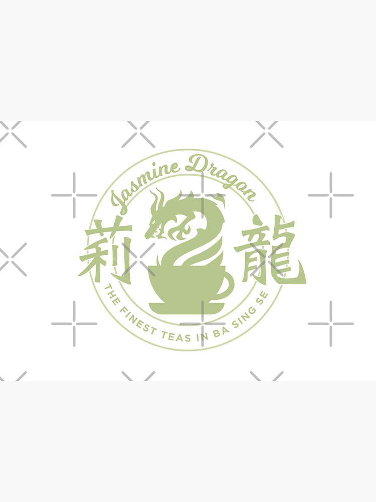 "Jasmine Dragon Tea Shop Ba Sing Se" Water Bottle by spacesmuggler