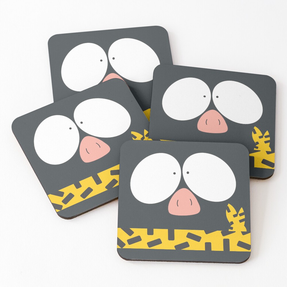 Item preview, Coasters (Set of 4) designed and sold by RageAnime.