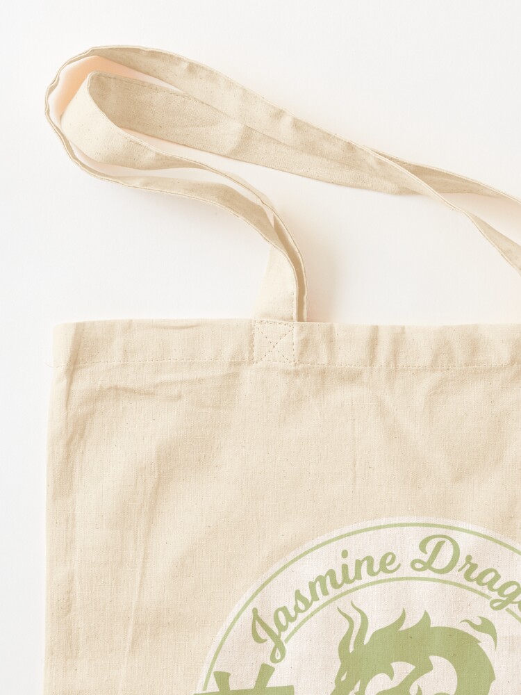 Alternate view of Jasmine Dragon Ba Sing Se Sticker Tote Bag