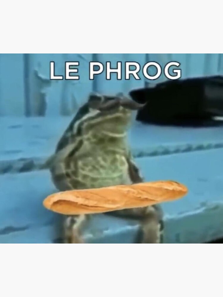 "Él es Le Phrog" Sticker by Abdul2025 Redbubble