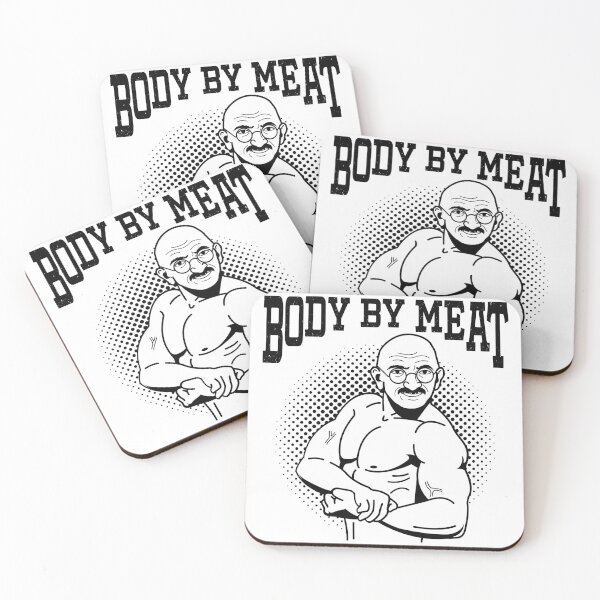Item preview, Body By Meat Funny Carnivore Meat Eater designed and sold by inkedtee.