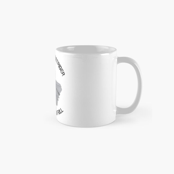 Top Gun - Negative Ghost Rider The pattern Is Full - F14 Top View Classic Mug