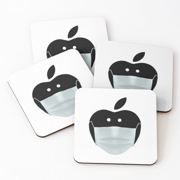 Item preview, Apple logo protection face mask designed and sold by peterfouad10.