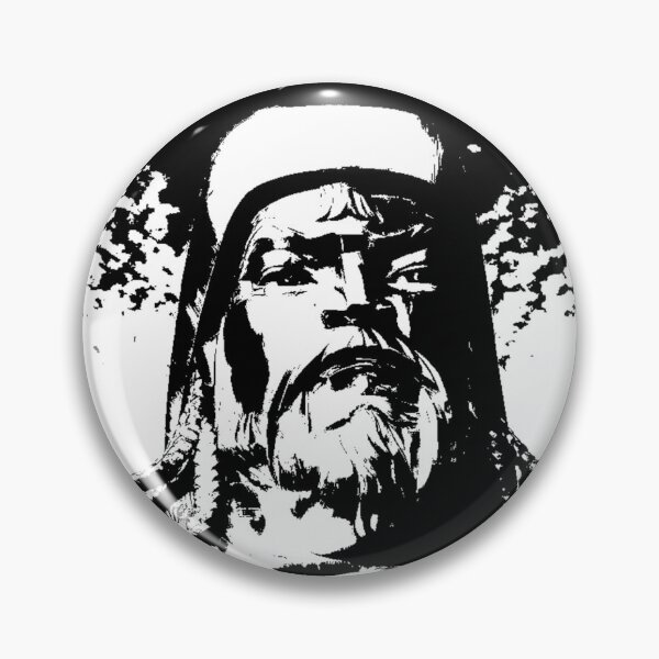 Item preview, Vaporwave Genghis Khan 4214 Ulaanbaatar designed and sold by Werewolf in the air.