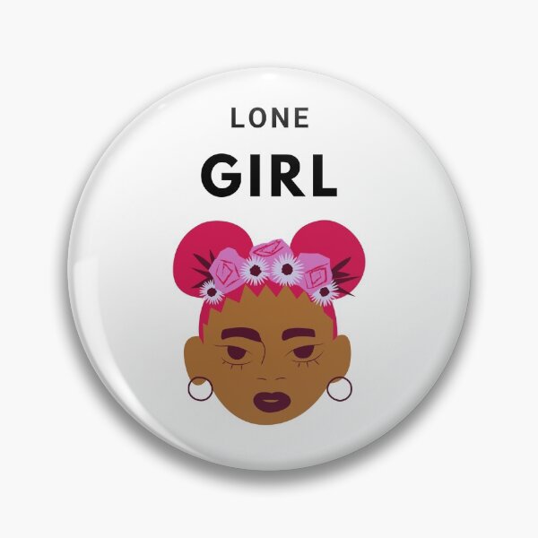 Item preview, Lone Girl 1 designed and sold by ModernDesign101.