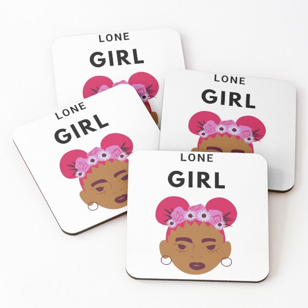 Item preview, Lone Girl 1 designed and sold by ModernDesign101.