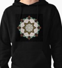 Natural Abstract Symmetry Pullover Hoodie