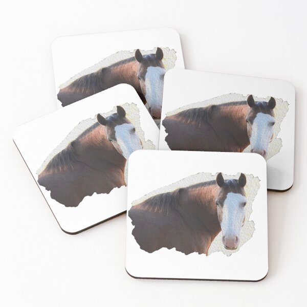 Item preview, Retrato de caballo de pintura de castaña designed and sold by artbybri7.