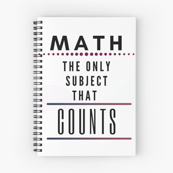 Item preview, MATH - THE ONLY SUBJECT THAT COUNTS designed and sold by ARtSy99.