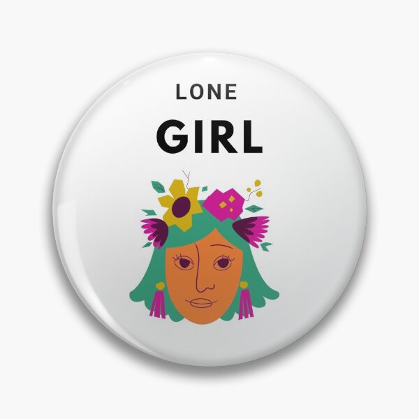 Item preview, Lone Girl 2 designed and sold by ModernDesign101.