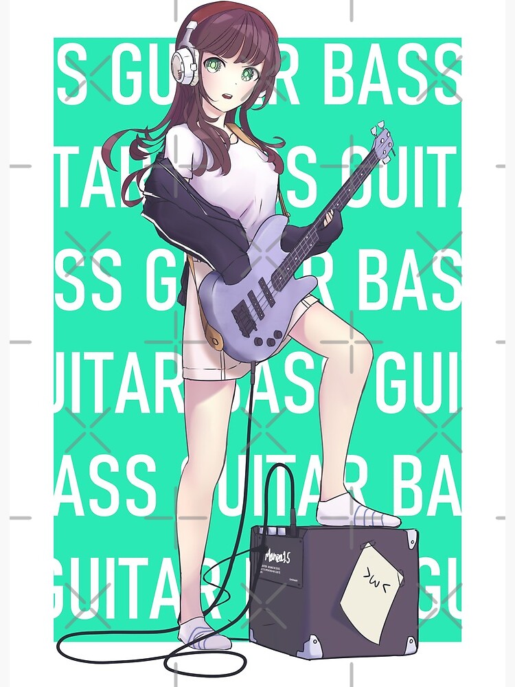 original characters, anime, anime girls, bass guitars | 1450x1400 Wallpaper  - wallhaven.cc