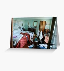 Teenager's room Greeting Card