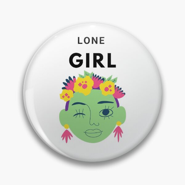 Item preview, Lone Girl 5 designed and sold by ModernDesign101.