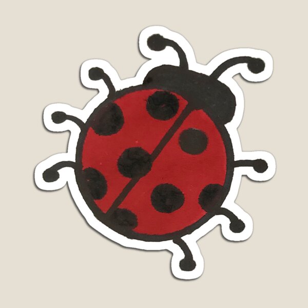 Red Ladybird Magnet