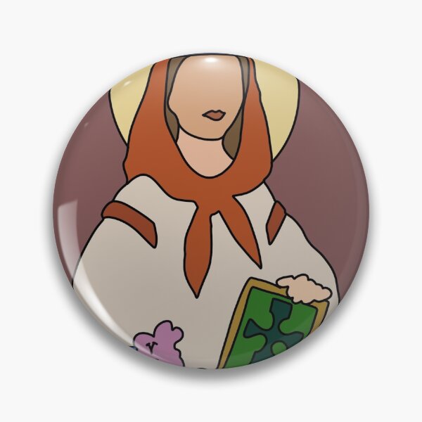 Item preview, Saint Dymphna designed and sold by KMumey Designs.