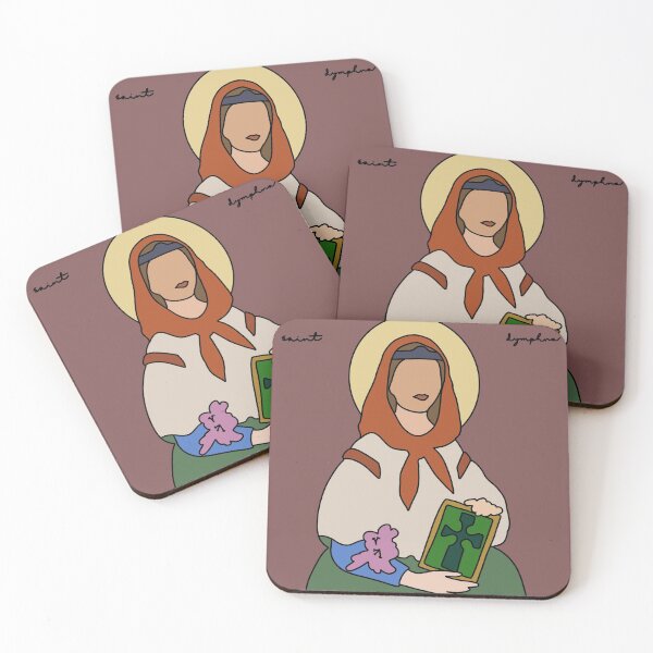 Item preview, Saint Dymphna designed and sold by KMumey Designs.