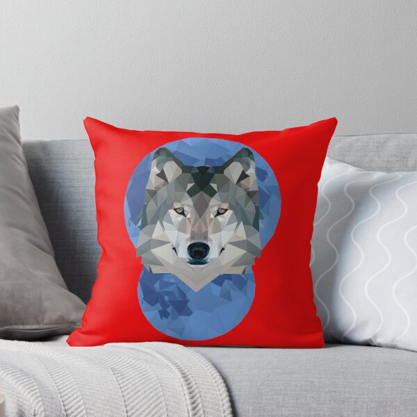 Item preview, Low Poly Moon + Wolf designed and sold by CurtisC.