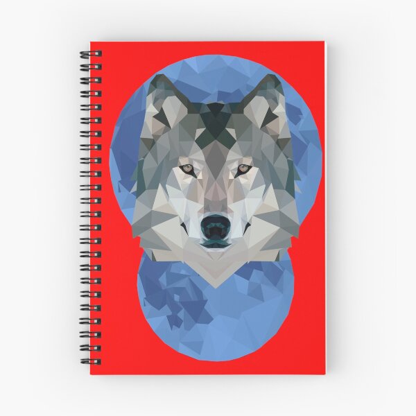 Item preview, Low Poly Moon + Wolf designed and sold by CurtisC.