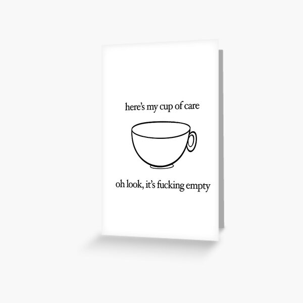 Meme Coffee Cup Gifts Merchandise Redbubble - this is my cup of care oh look its empty roblox