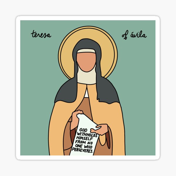 Item preview, Teresa of Ávila designed and sold by KMumey Designs.