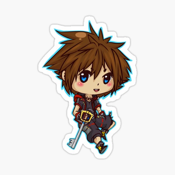 Vista previa del artículo con la obra «Sora Chibi», diseñado y vendido por TeaSkull Art.
