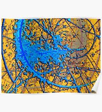 "Subatomic Particle Collision Tracks"© Poster